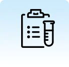 Lab Testing & X-Rays Icon.